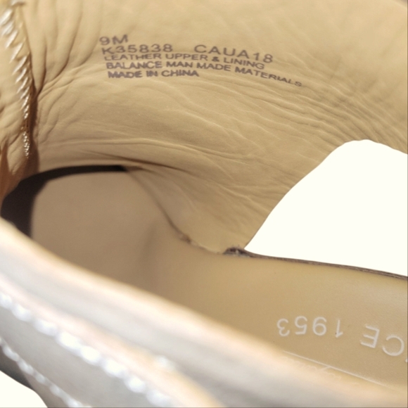 Kork-Ease Caua18 Women's Cream Peep-Toe Wedge Ankle Sandals 9M - Picture 3 of 7